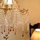 Adorable Golden Brass and Glass Chandelier for Home Decor